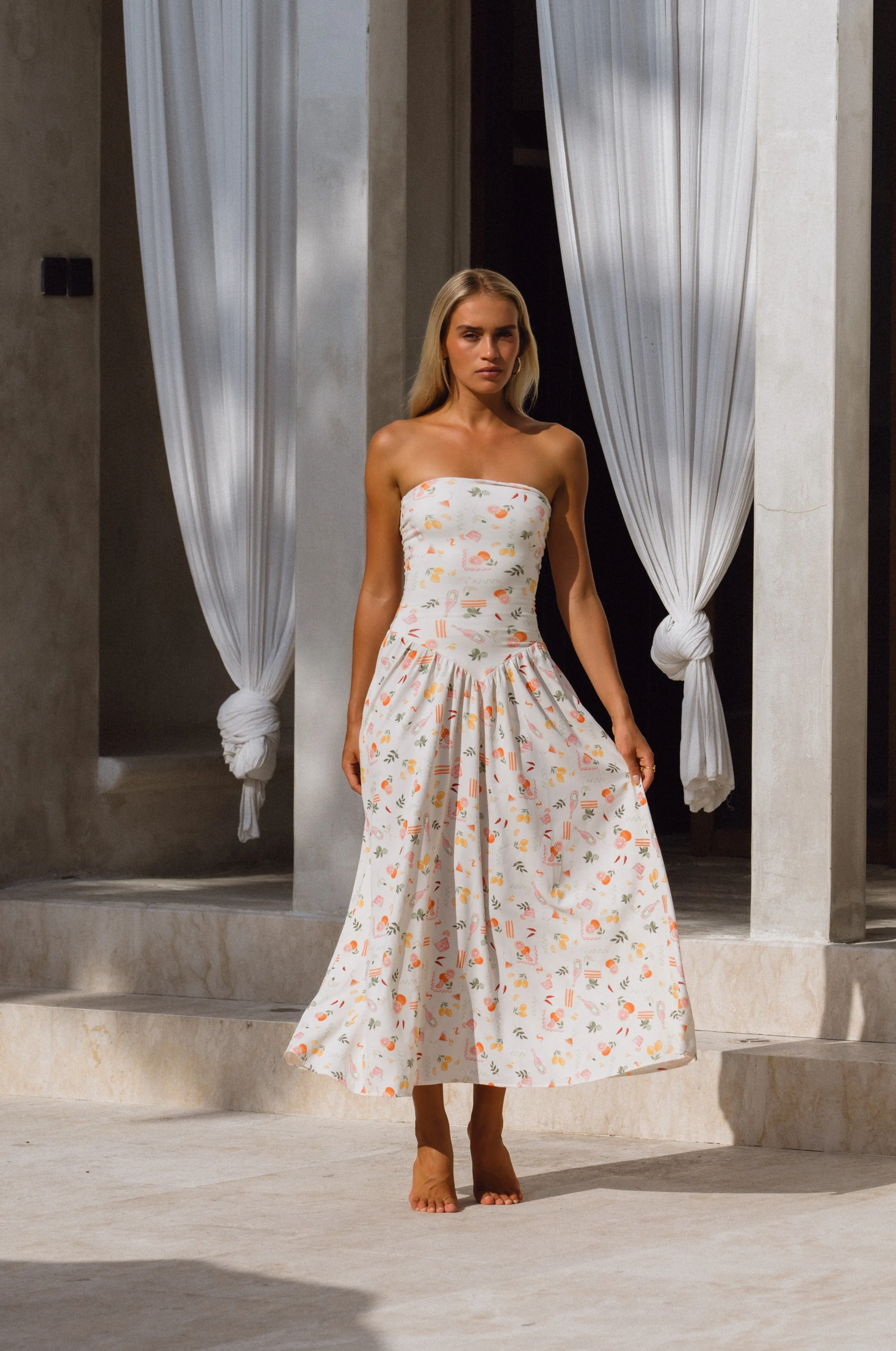 Mackenzie Dress in Aperitivo sold by RESA product image thumbnail 2