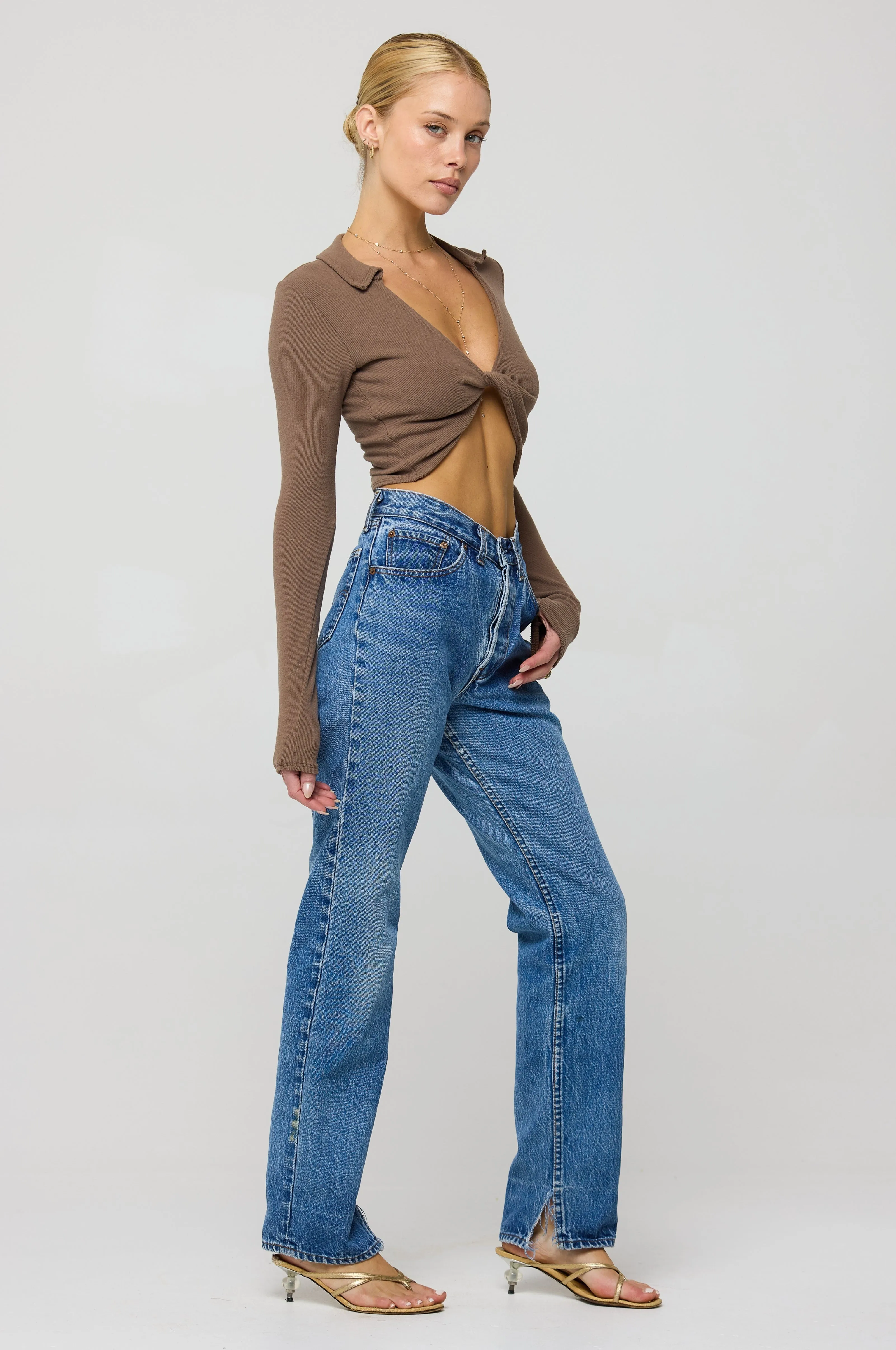 Skylar Rib in Chai sold by RESA product image thumbnail 2