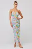 Kristina Mesh Midi in Canvas- Archive sold by RESA