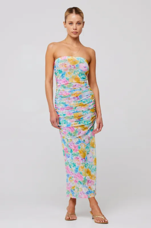 Kristina Mesh Midi in Canvas- Archive sold by RESA