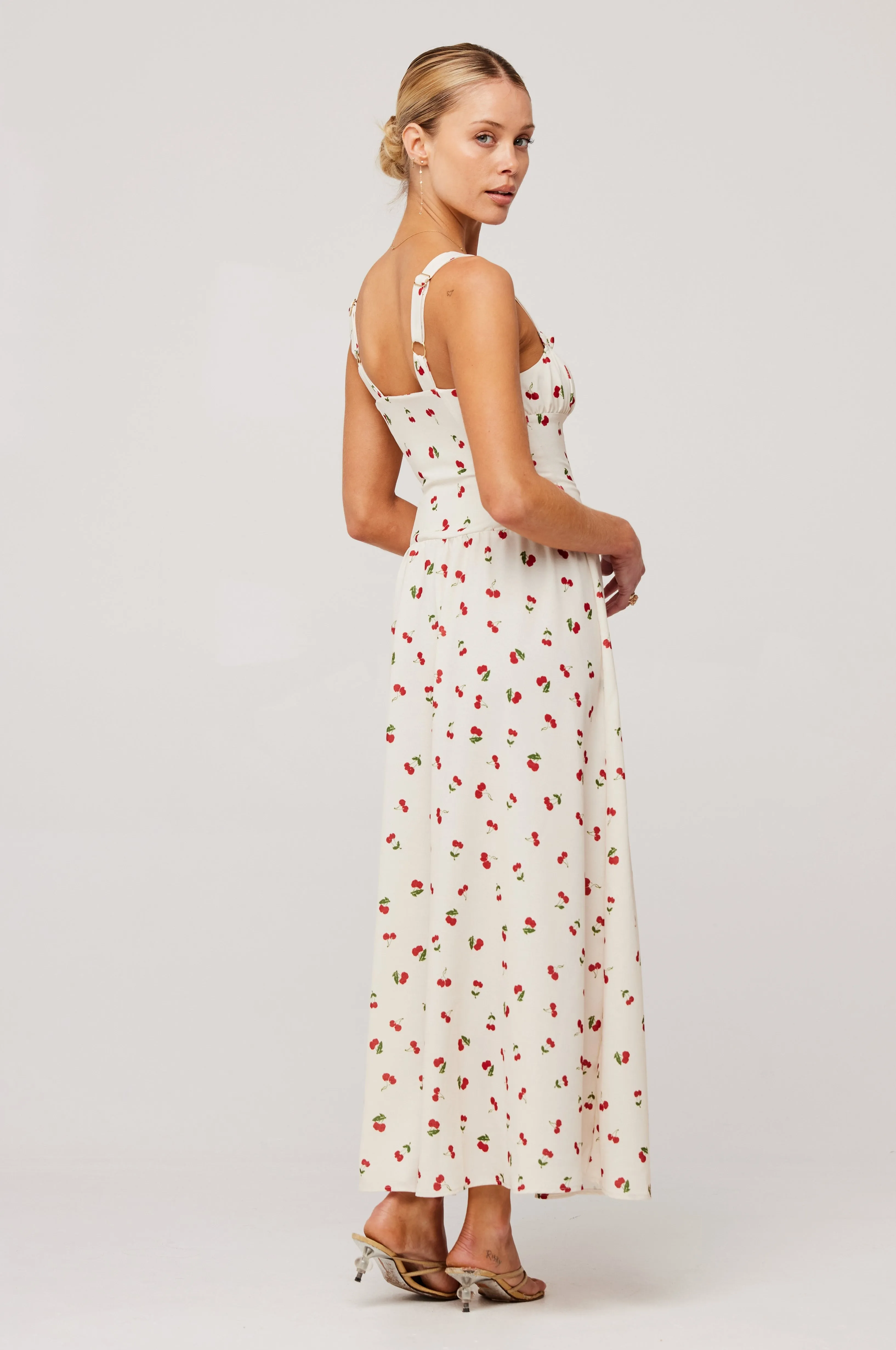 Izzy Dress in Cherry- Archive sold by RESA product image thumbnail 5