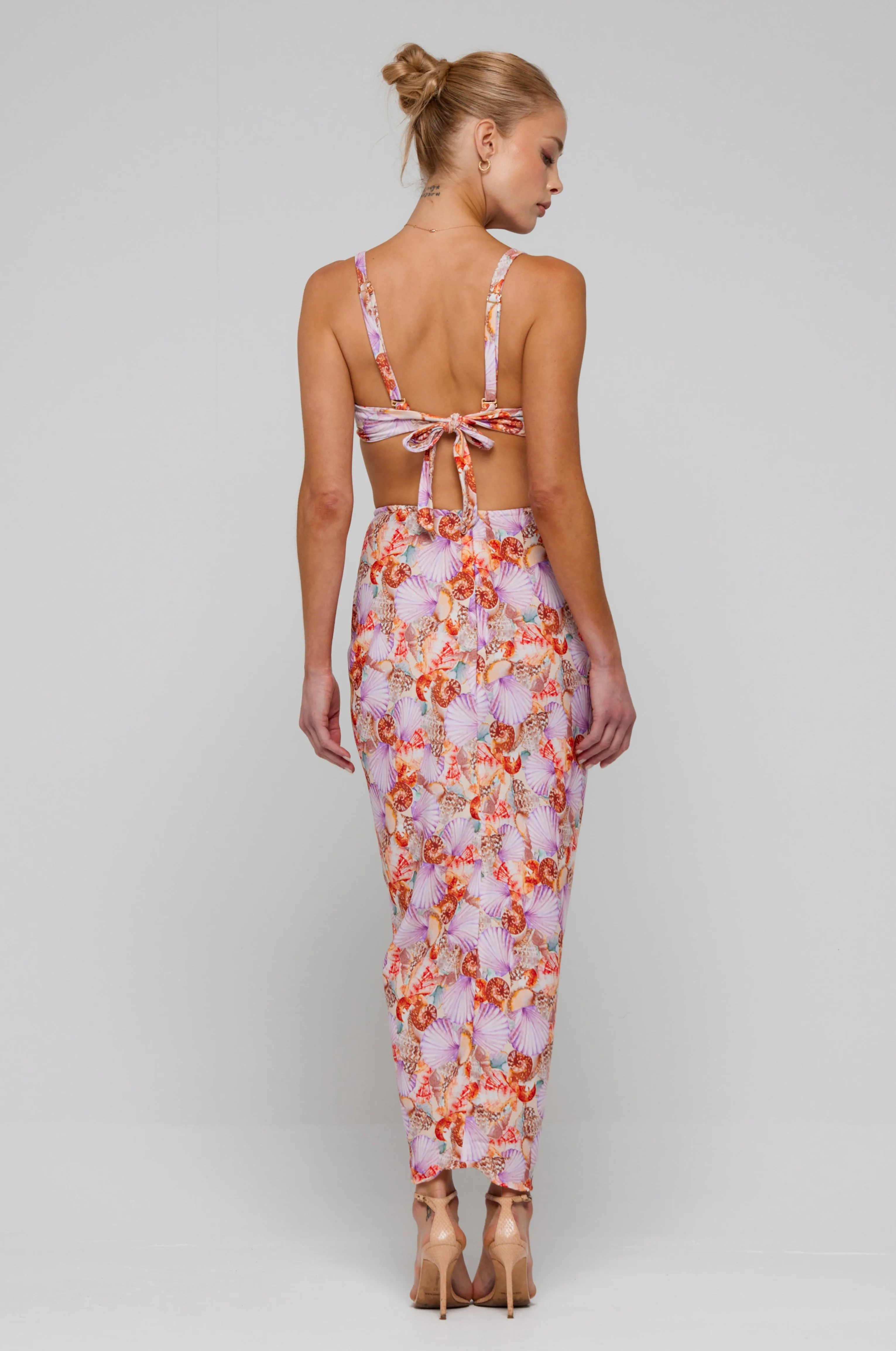 Ziggy Skirt in Coral sold by RESA product image thumbnail 5