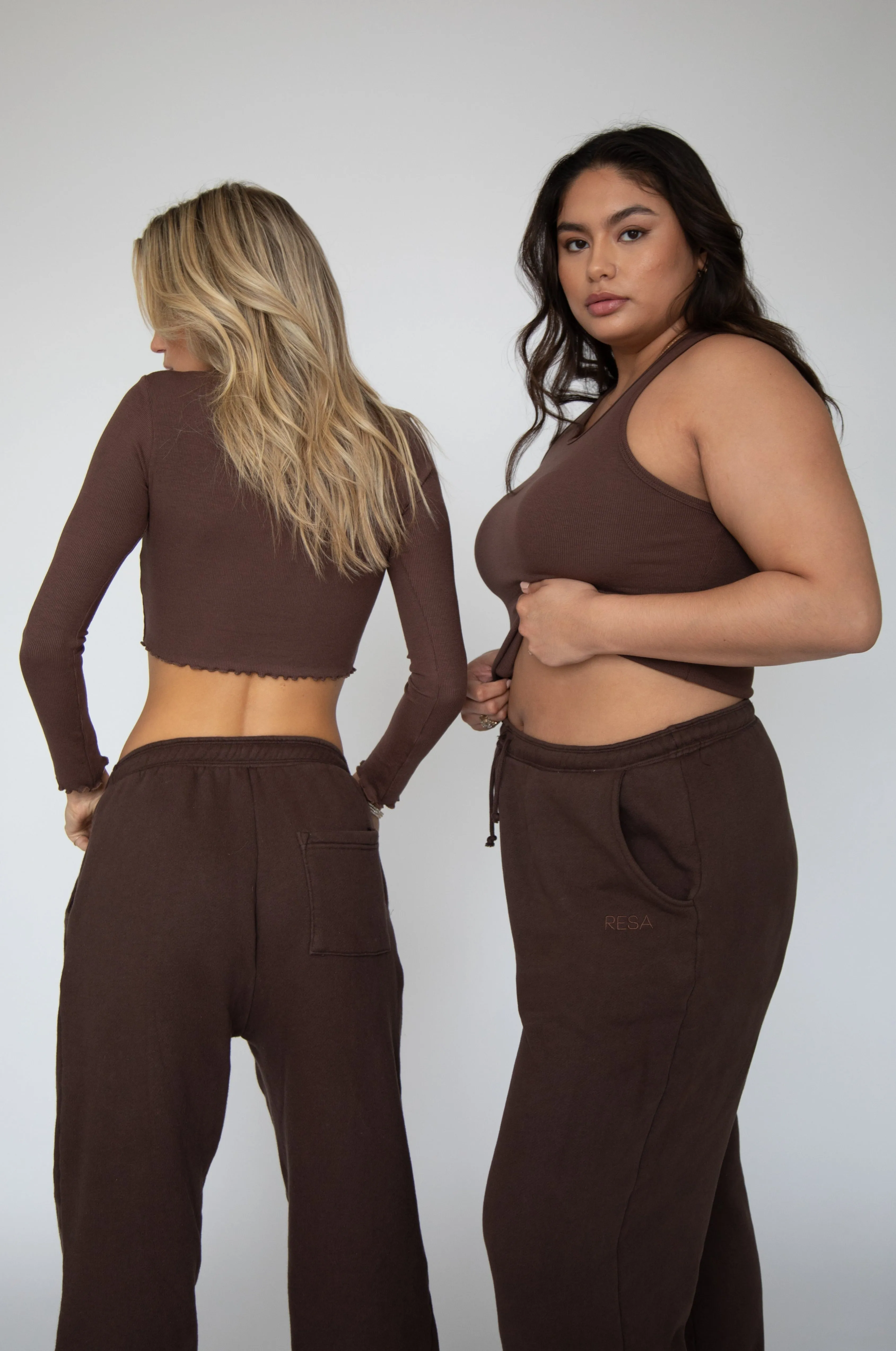 Bodhi Sweatpants in Tobacco sold by RESA product image thumbnail 5