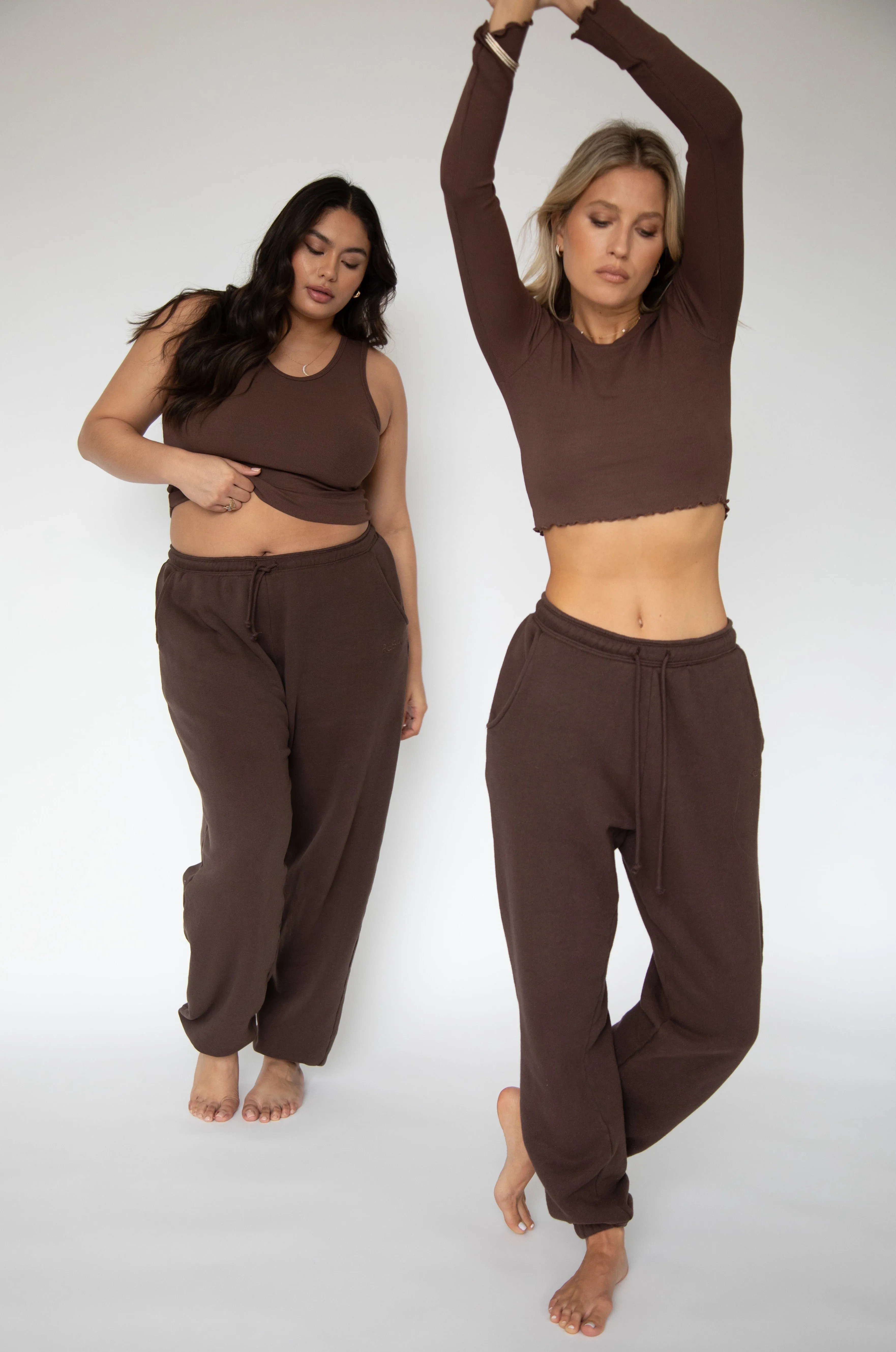 Bodhi Sweatpants in Tobacco sold by RESA product image thumbnail 2