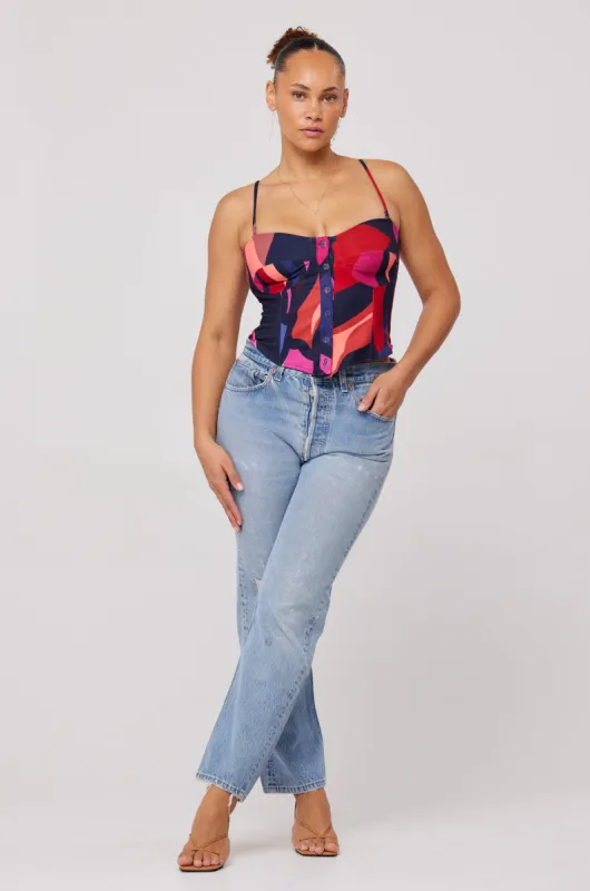 Sienna Corset in Picasso- Archive sold by RESA