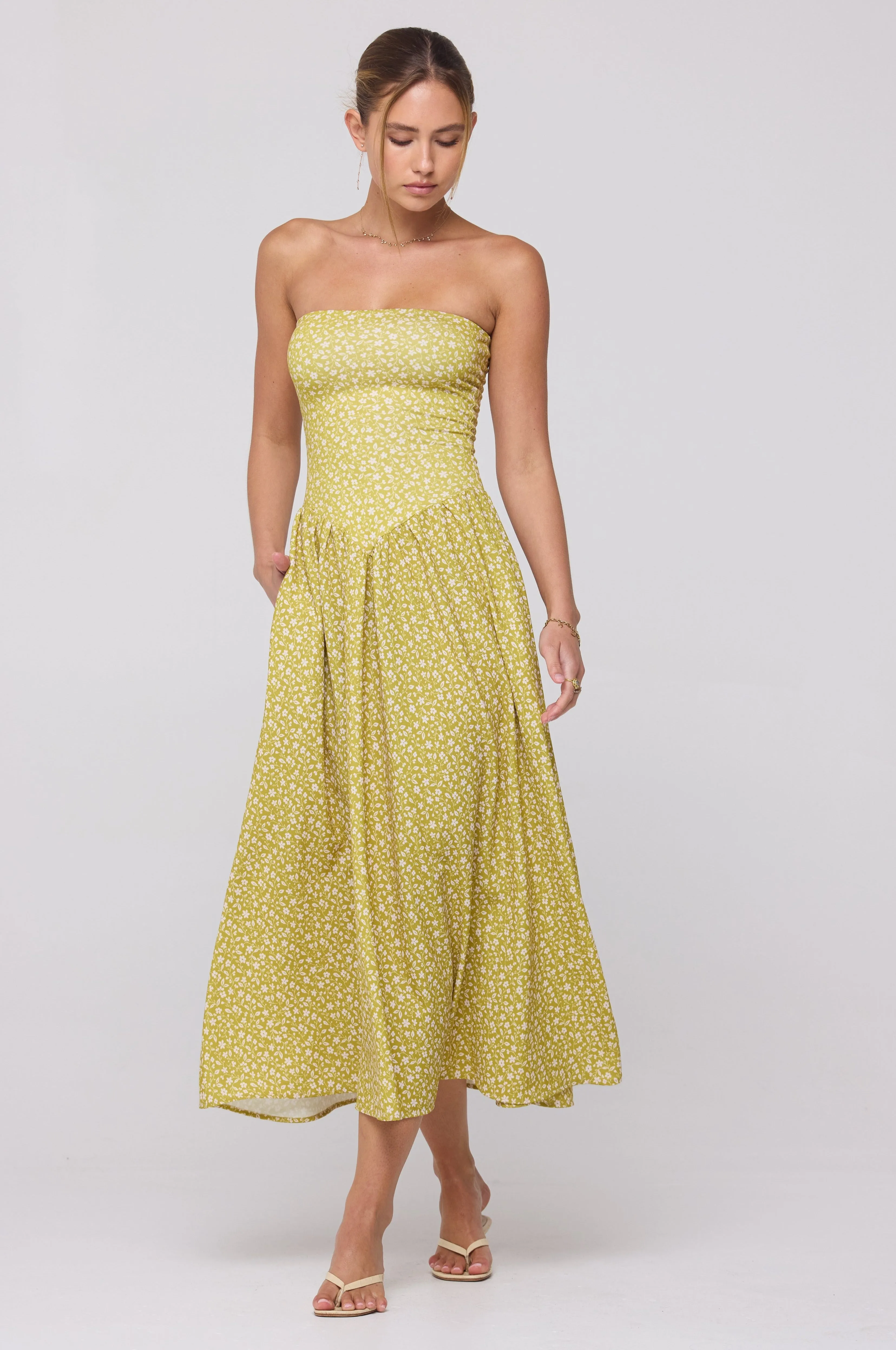 Mackenzie Dress in Newport sold by RESA product image thumbnail 3