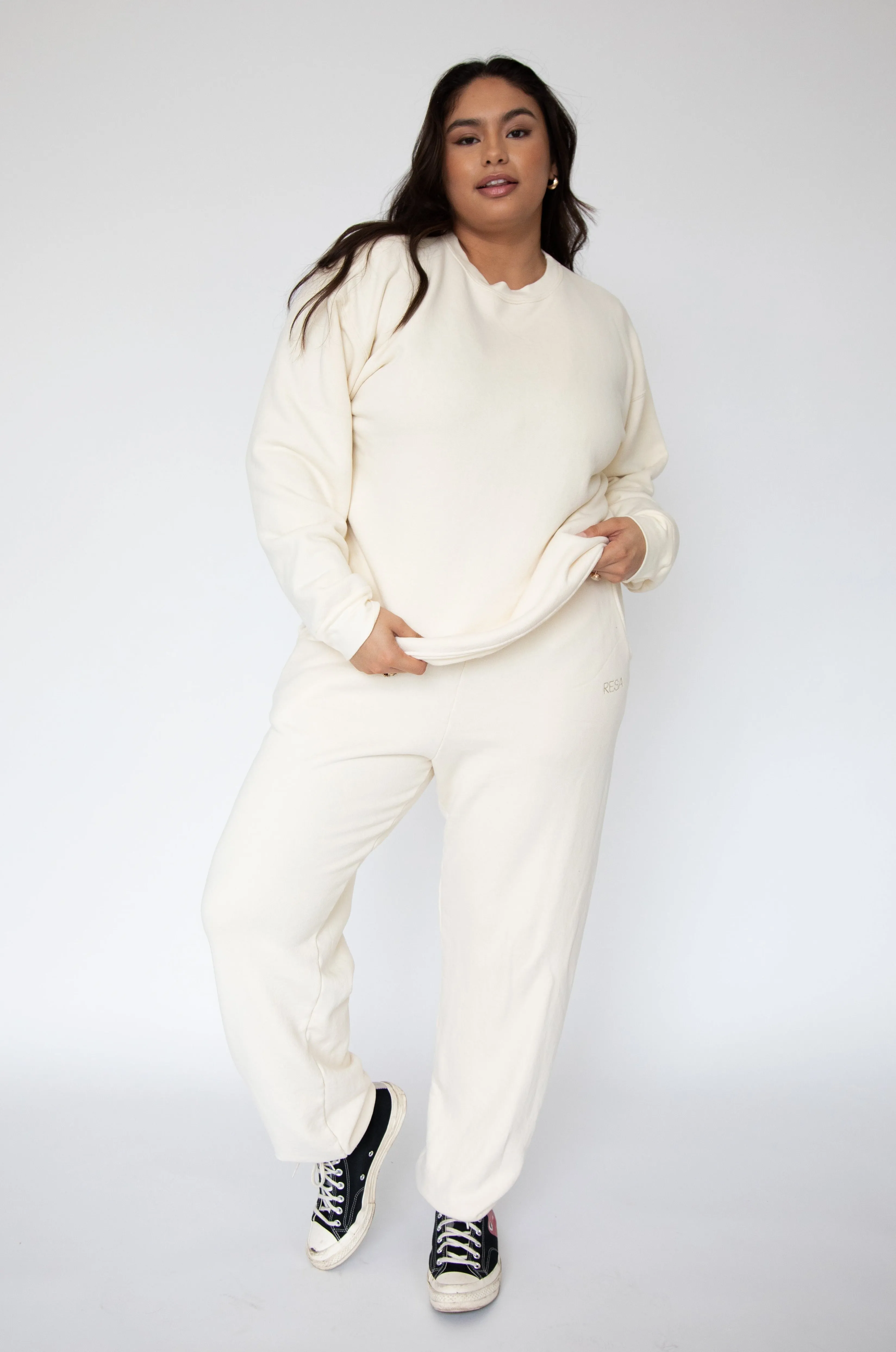 Gunner Sweatshirt in Bone sold by RESA product image thumbnail 5