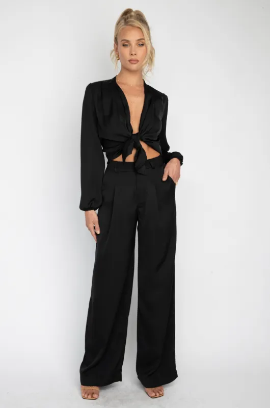 Luna Blouse in Black sold by RESA