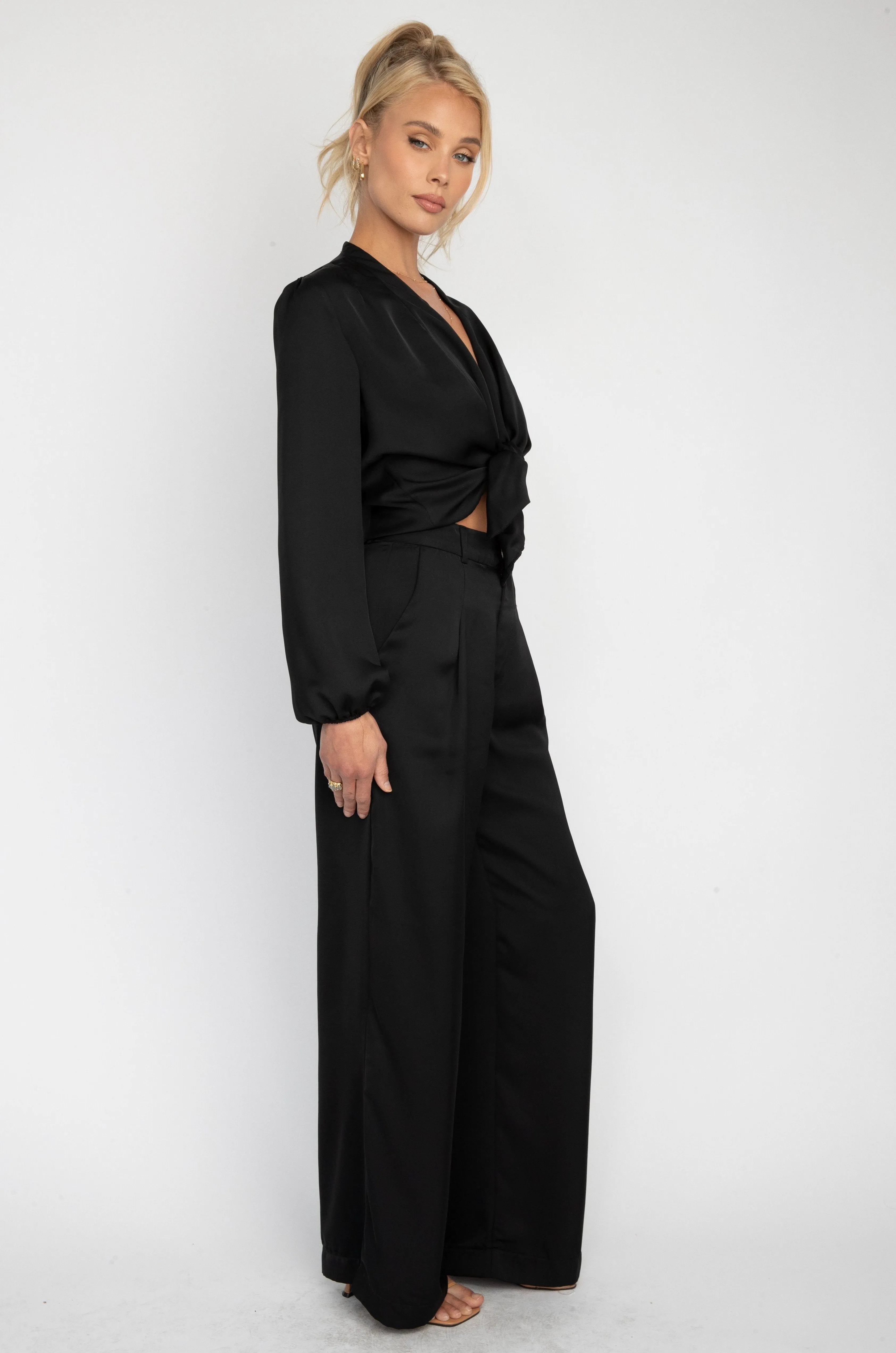 Luna Blouse in Black sold by RESA product image thumbnail 4