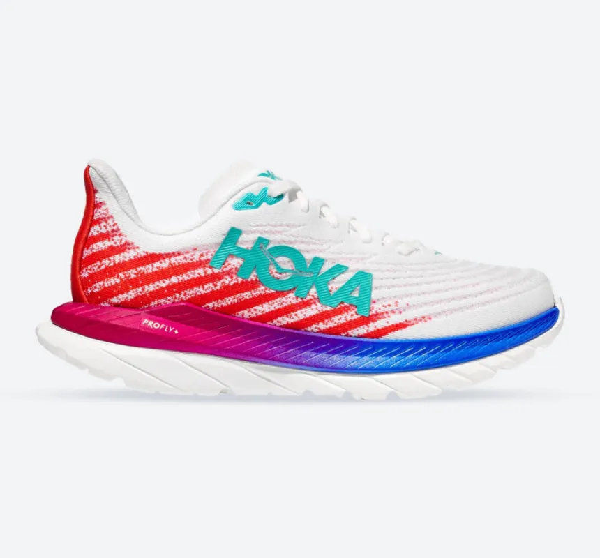 Women's Wide Fit Hoka Mach 5 Profly Running Trainers sold by Wide Fit Shoes