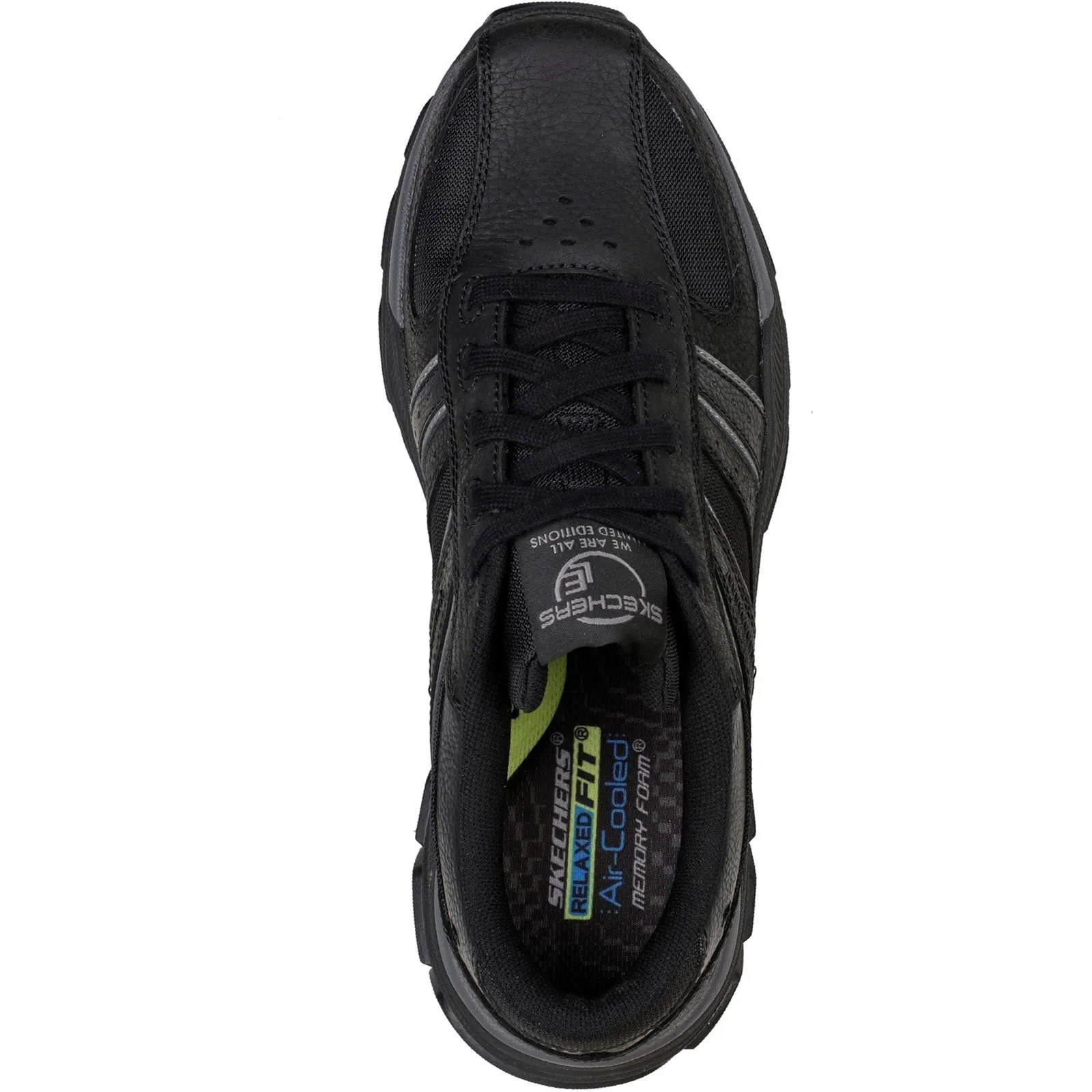 Men's Wide Fit Skechers 204330 Respected Lace Up Trainers sold by Wide Fit Shoes product image thumbnail 5