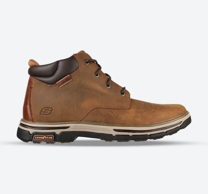 Men's Wide Fit Skechers 204394 Segment 2.0 Brogden Boots - Desert/Brown sold by Wide Fit Shoes