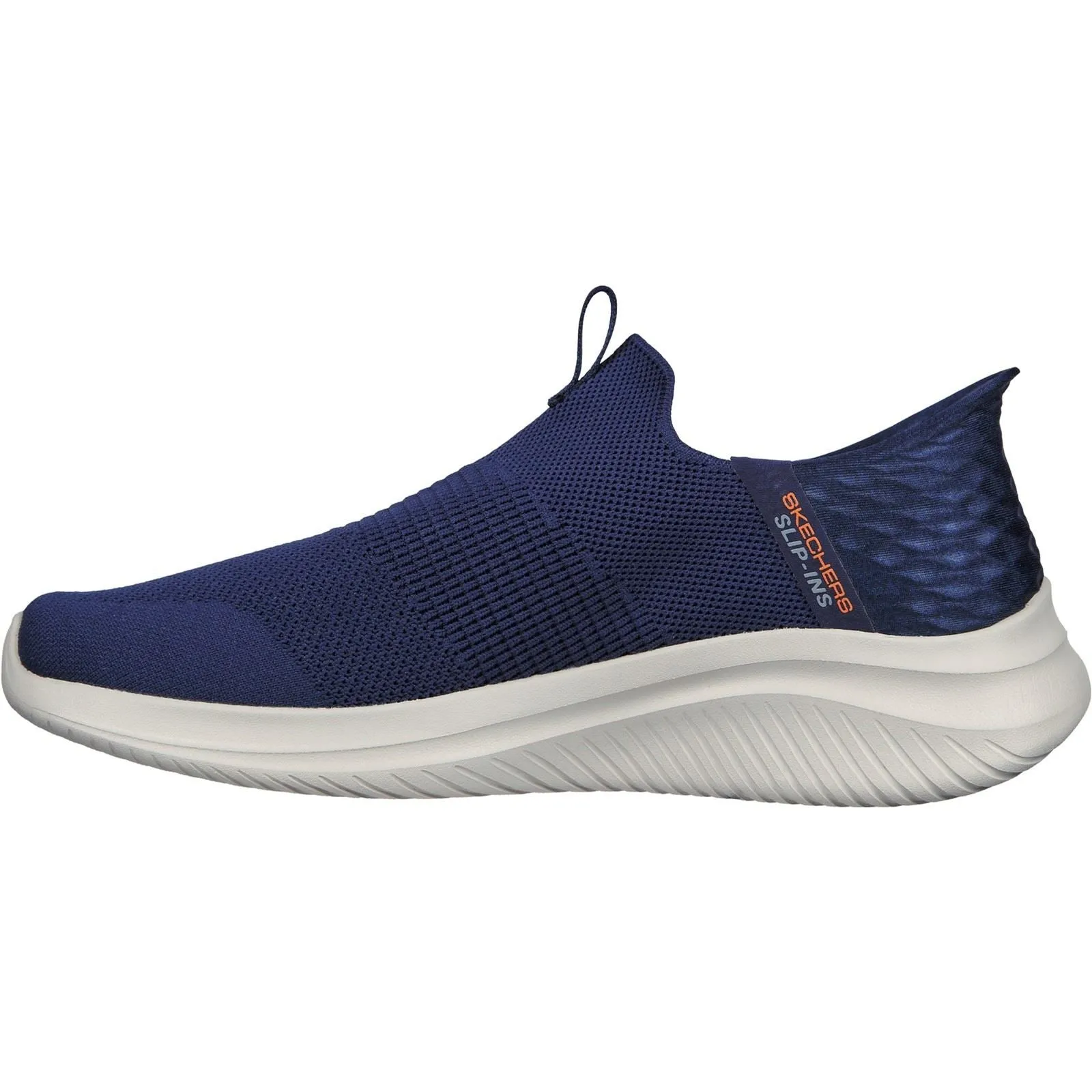 Men's Wide Fit Skechers 232450W Slip-ins Ultra Flex 3.0 Smooth Step Trainers - Navy sold by Wide Fit Shoes product image thumbnail 3