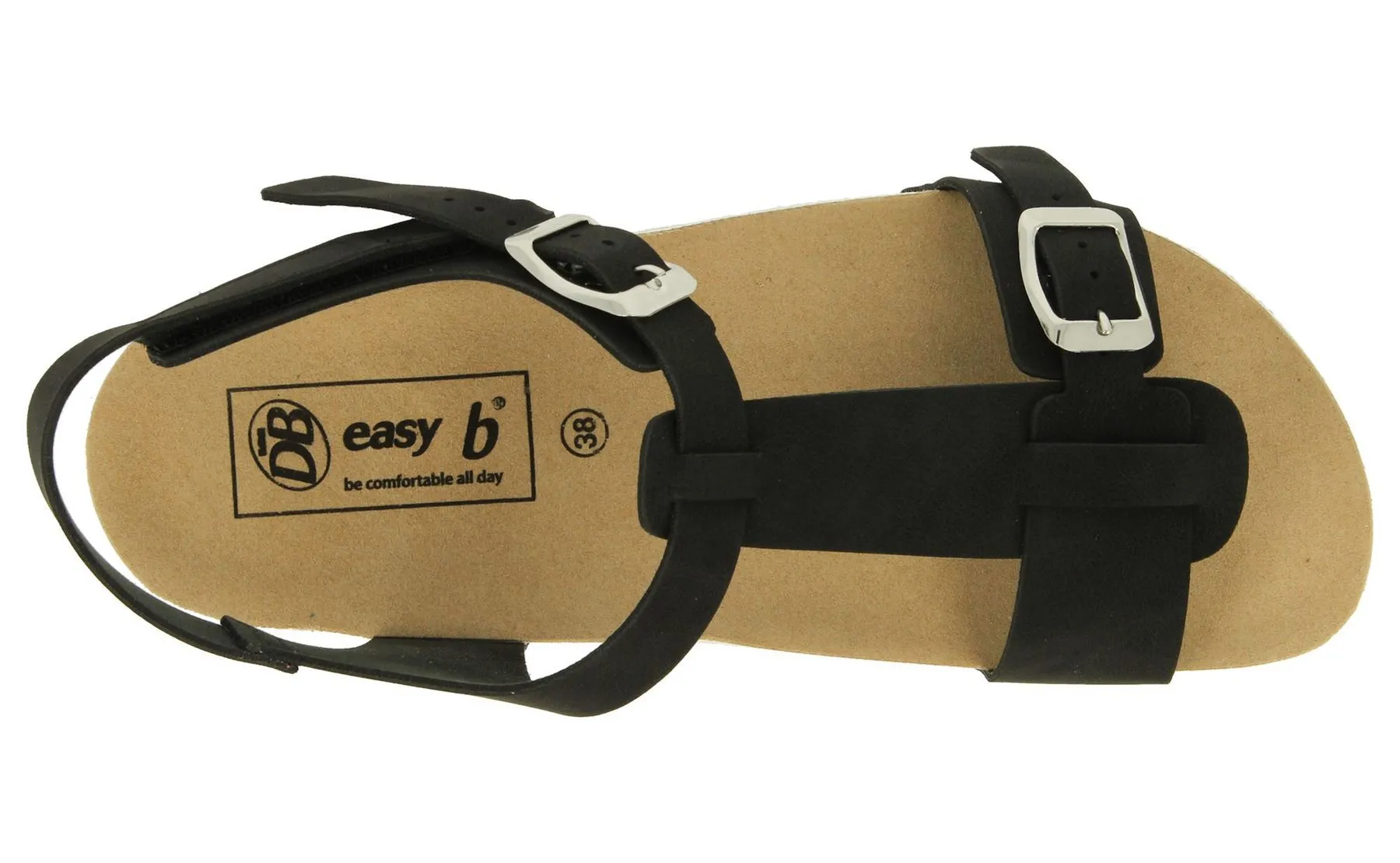 Womens Wide Fit DB Regan Sandals sold by Wide Fit Shoes product image thumbnail 5