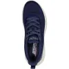 Women's Wide Fit Skechers 117470 Bobs Squad Waves Sports Trainers - Navy sold by Wide Fit Shoes