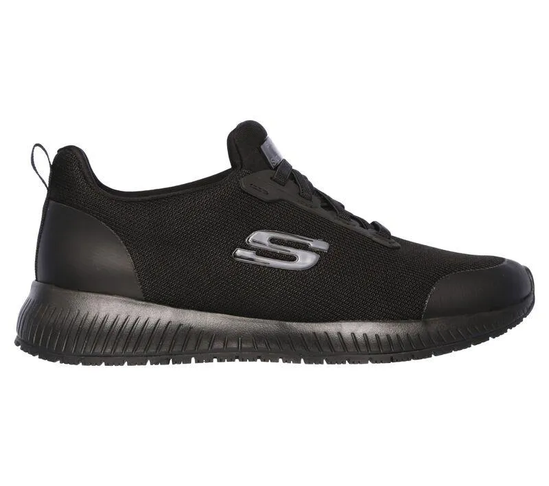 Women's Wide Fit Skechers Squad Sr 77222 Walking Work Shoes sold by Wide Fit Shoes product image thumbnail 2