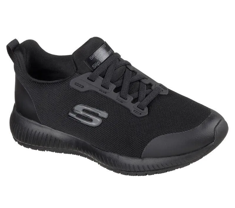 Women's Wide Fit Skechers Squad Sr 77222 Walking Work Shoes sold by Wide Fit Shoes product image thumbnail 3