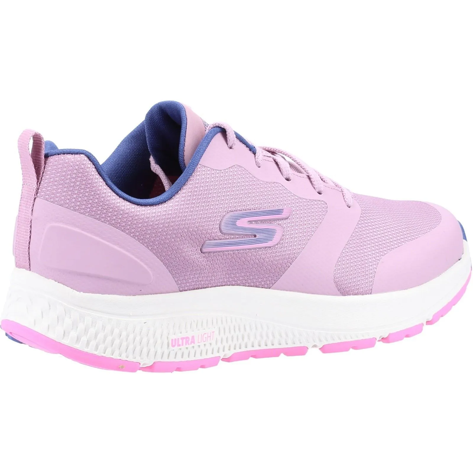 Women's Wide Fit Skechers 128275 GO RUN Consistent Lunar Night Trainers - Mauve sold by Wide Fit Shoes product image thumbnail 4