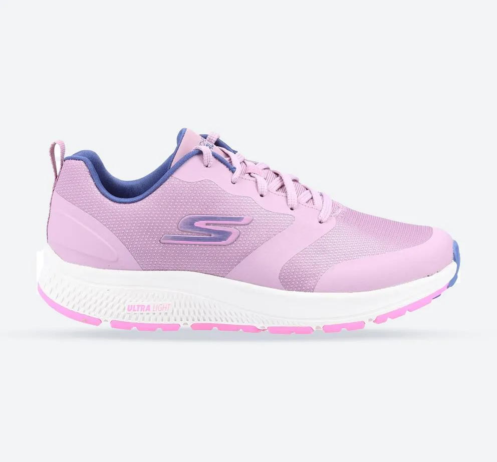 Women's Wide Fit Skechers 128275 GO RUN Consistent Lunar Night Trainers - Mauve sold by Wide Fit Shoes