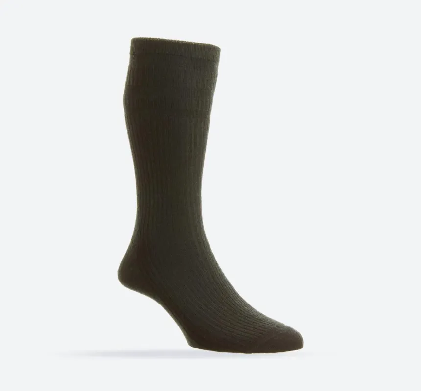 Mens HJ HALL Softop HJ190 Wool Socks made by Wide Fit Shoes