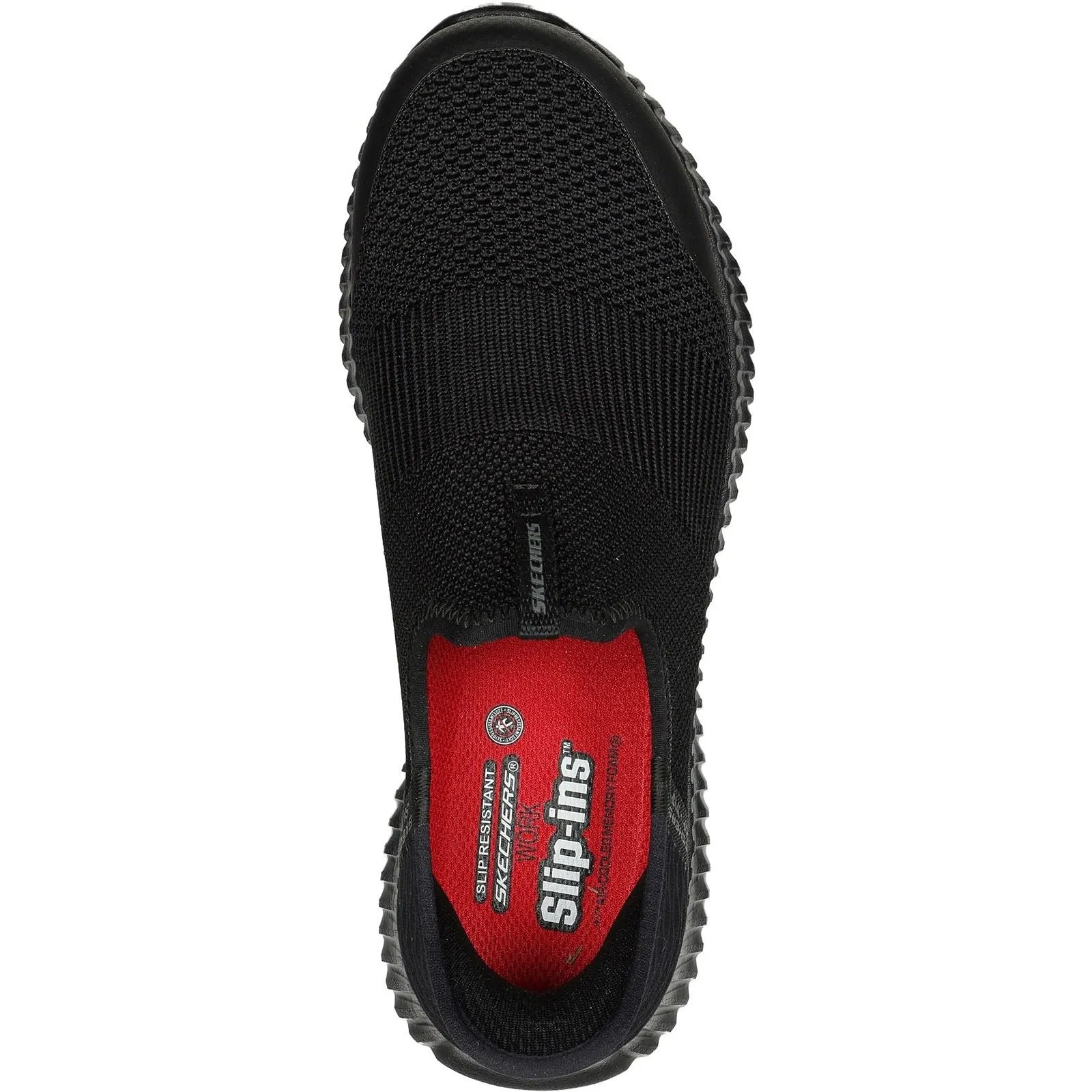 Women's Wide Fit Skechers 108127EC Cessnock Gwynedd Work Trainers sold by Wide Fit Shoes product image thumbnail 5