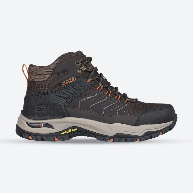 Men's Relaxed Fit Skechers 204634 Arch Fit Dawson Raveno Good Year Hiking Boots sold by Wide Fit Shoes