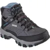 Women's Wide Fit Skechers 158257 Selmen Hiking Waterproof Outdoor Boots - Charcoal/Grey sold by Wide Fit Shoes