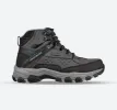 Women's Wide Fit Skechers 158257 Selmen Hiking Waterproof Outdoor Boots - Charcoal/Grey sold by Wide Fit Shoes