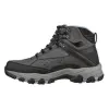 Women's Wide Fit Skechers 158257 Selmen Hiking Waterproof Outdoor Boots - Charcoal/Grey sold by Wide Fit Shoes