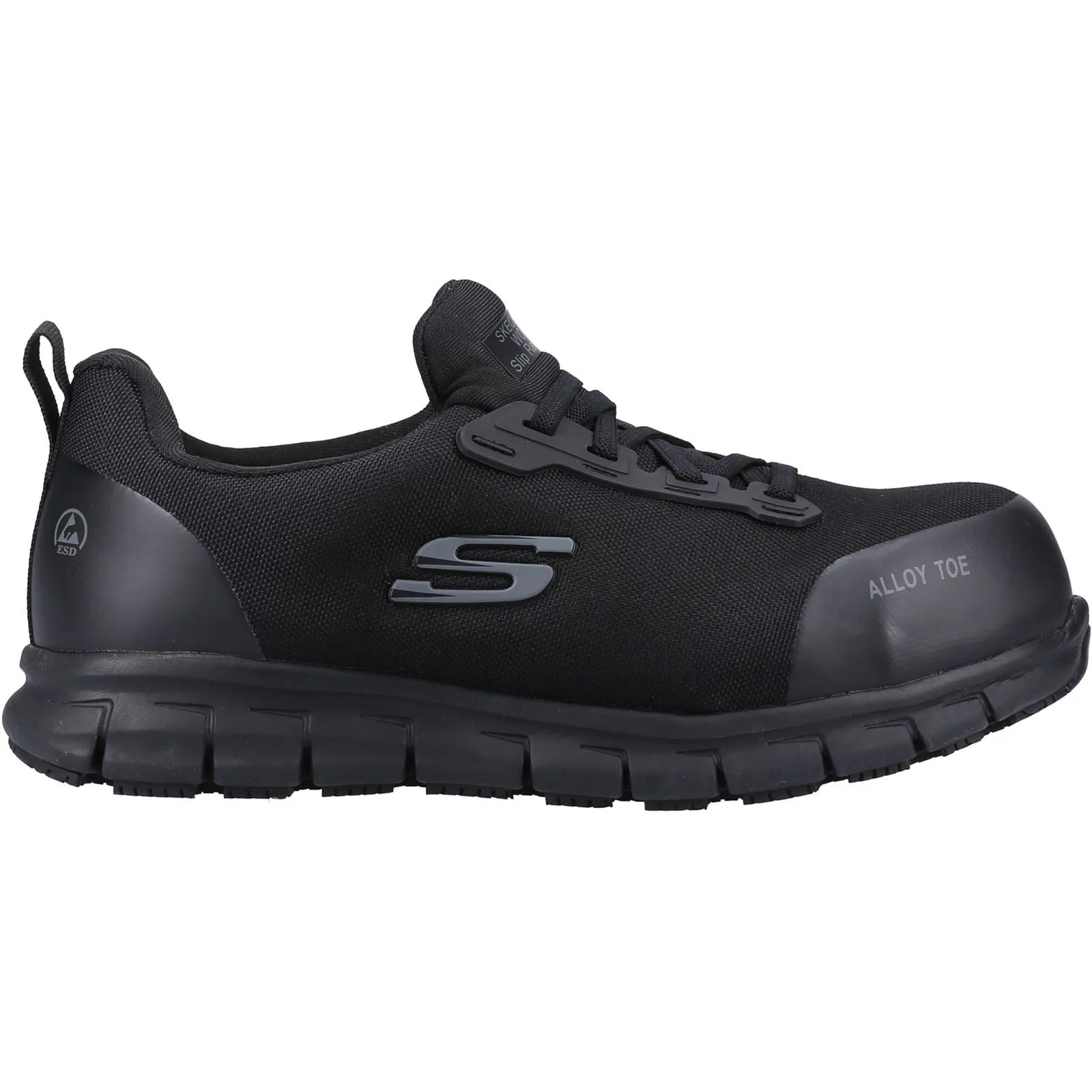 Women's Wide Fit Skechers 108041EC Sure Track Jixie Safety Trainers sold by Wide Fit Shoes product image thumbnail 2