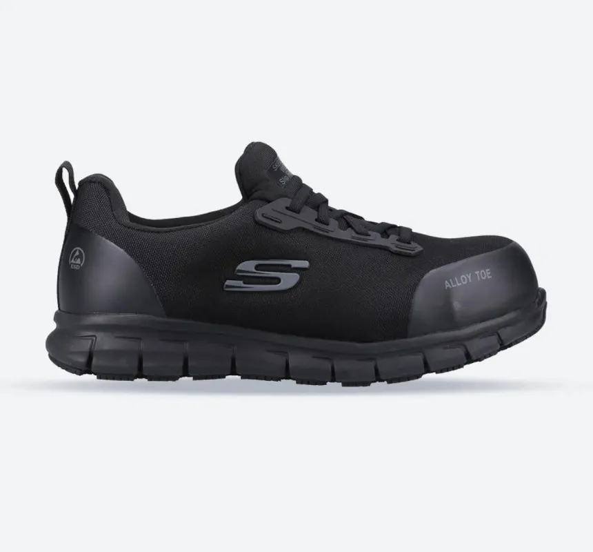 Women's Wide Fit Skechers 108041EC Sure Track Jixie Safety Trainers sold by Wide Fit Shoes