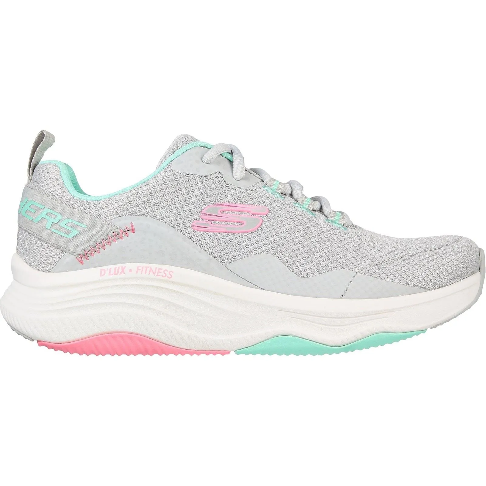 Women's Wide Fit Skechers 149835 D'Lux Fitness Roam Free Trainers sold by Wide Fit Shoes product image thumbnail 2
