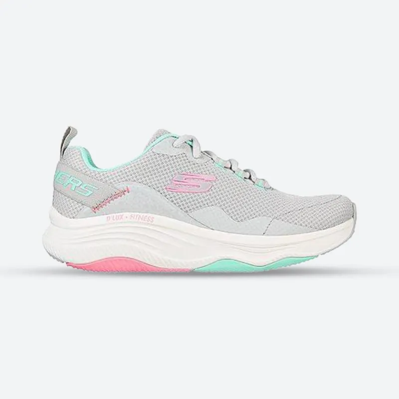 Women's Wide Fit Skechers 149835 D'Lux Fitness Roam Free Trainers sold by Wide Fit Shoes