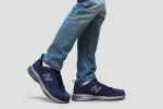 Mens New Balance Wide Fit MX624NV4 Navy Trainers - By Wide Fit Shoes ABZORB sold by Wide Fit Shoes