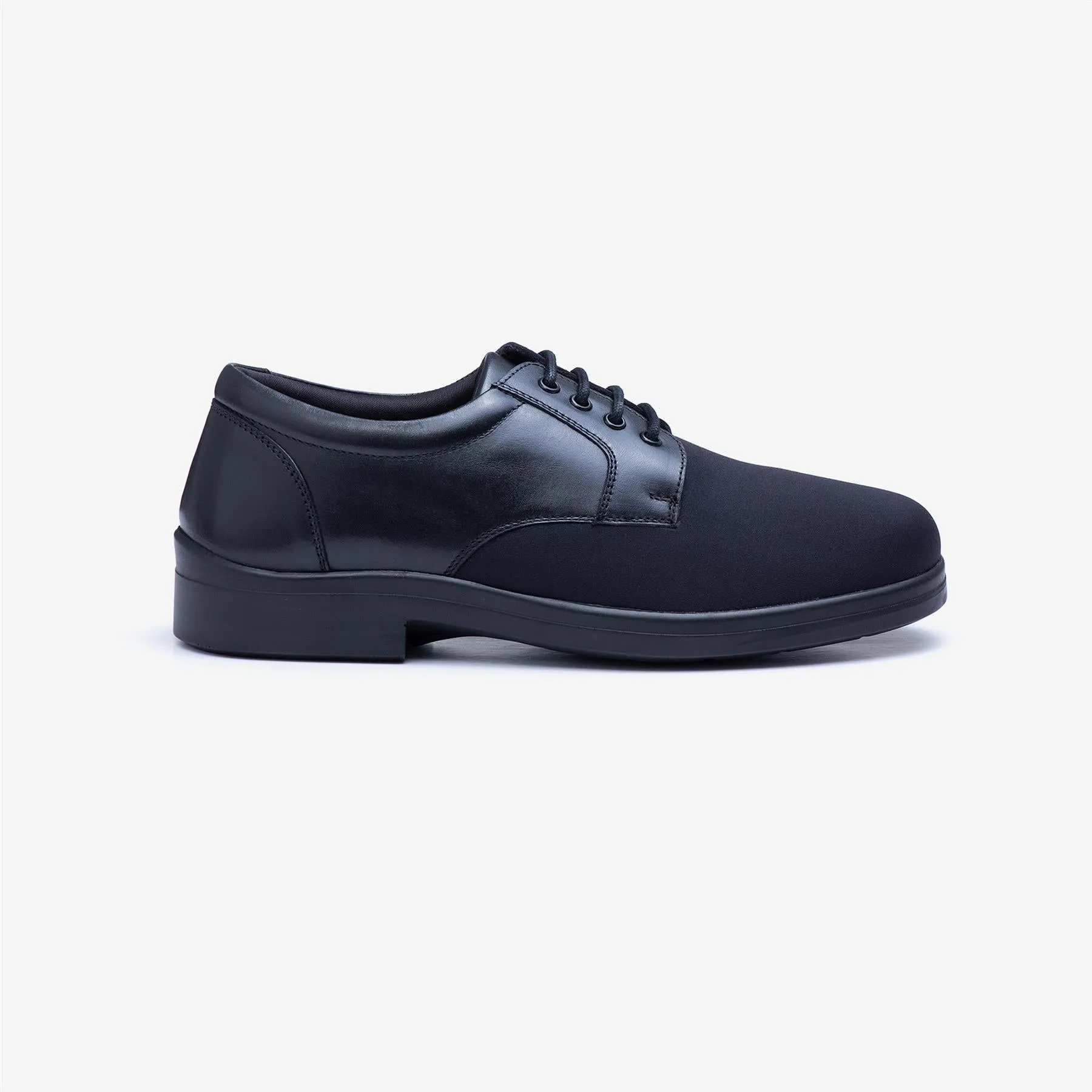 Mens Wide Fit Tredd Well Ryan Lace Up Shoes - Black sold by Wide Fit Shoes product image thumbnail 3