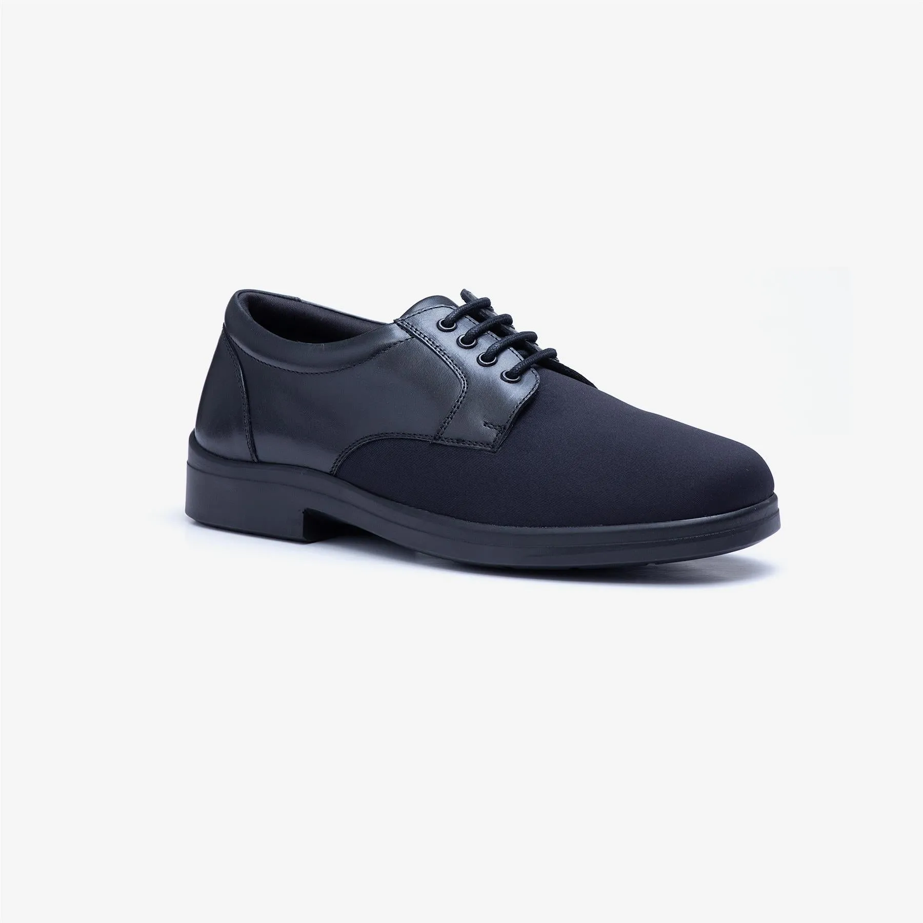 Mens Wide Fit Tredd Well Ryan Lace Up Shoes - Black sold by Wide Fit Shoes product image thumbnail 4