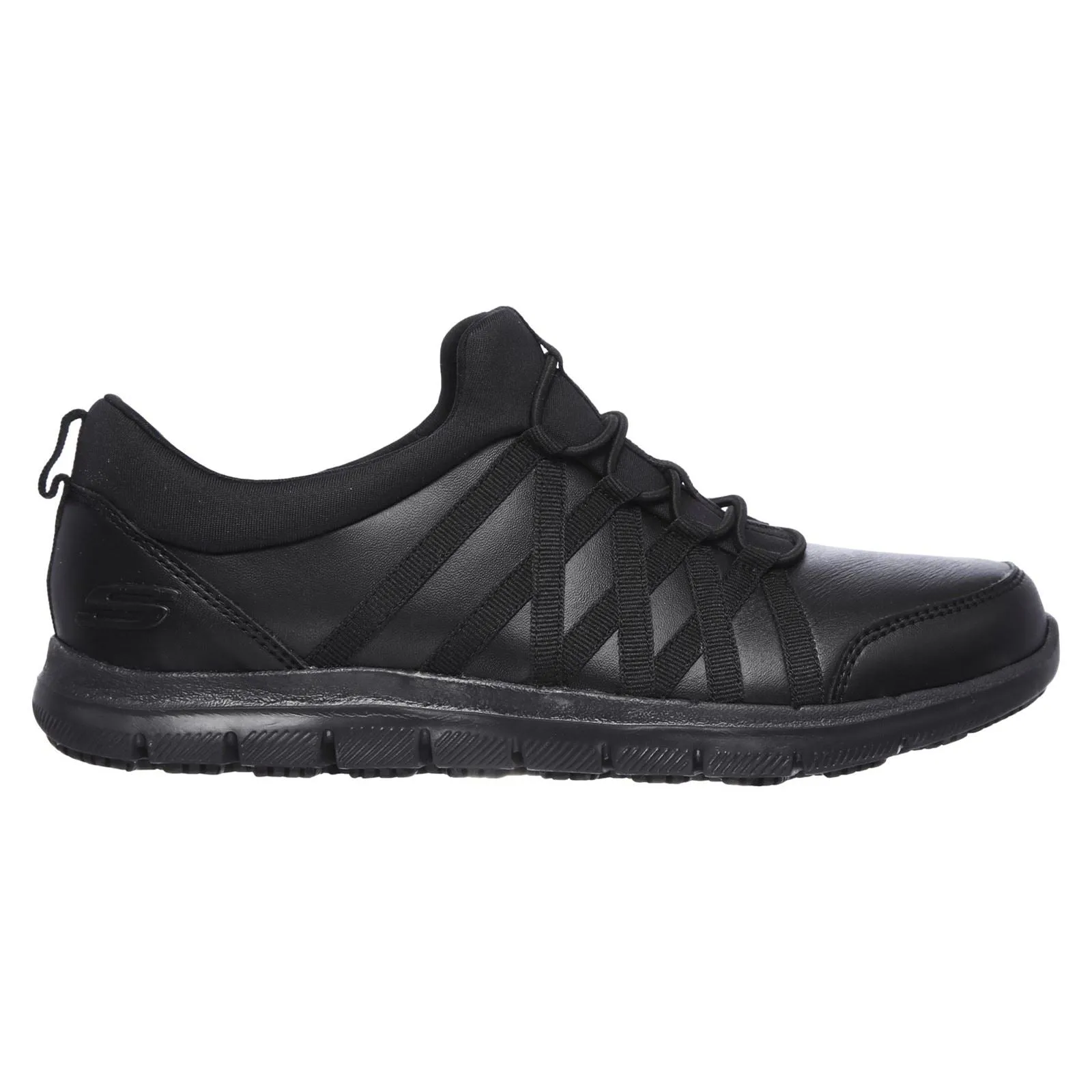 Women's Wide Fit Skechers 77283EC Ghenter Dagsby Occupational Trainers sold by Wide Fit Shoes product image thumbnail 2