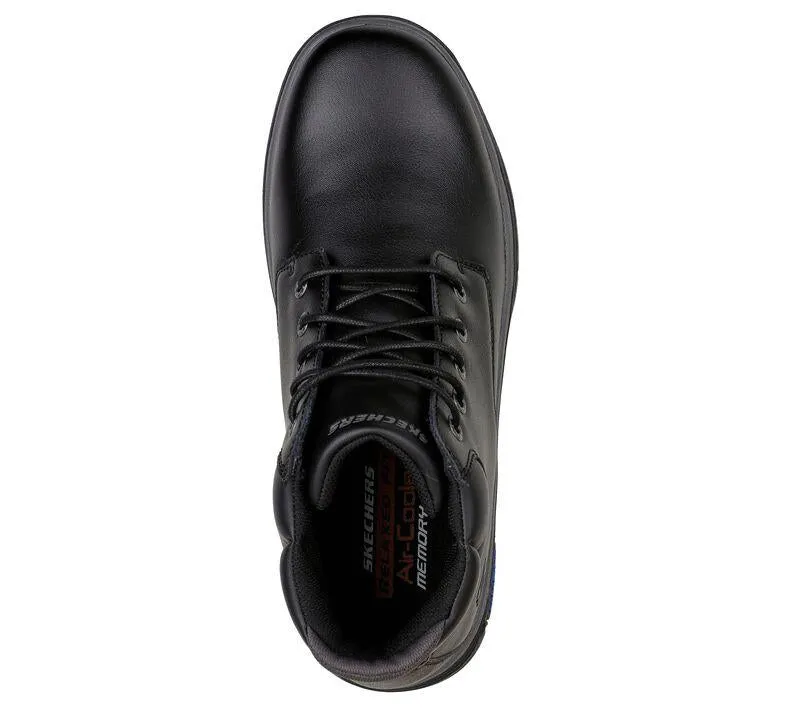 Men's Wide Fit Skechers 204394 Segment 2.0 Brogden Boots - Black sold by Wide Fit Shoes product image thumbnail 5