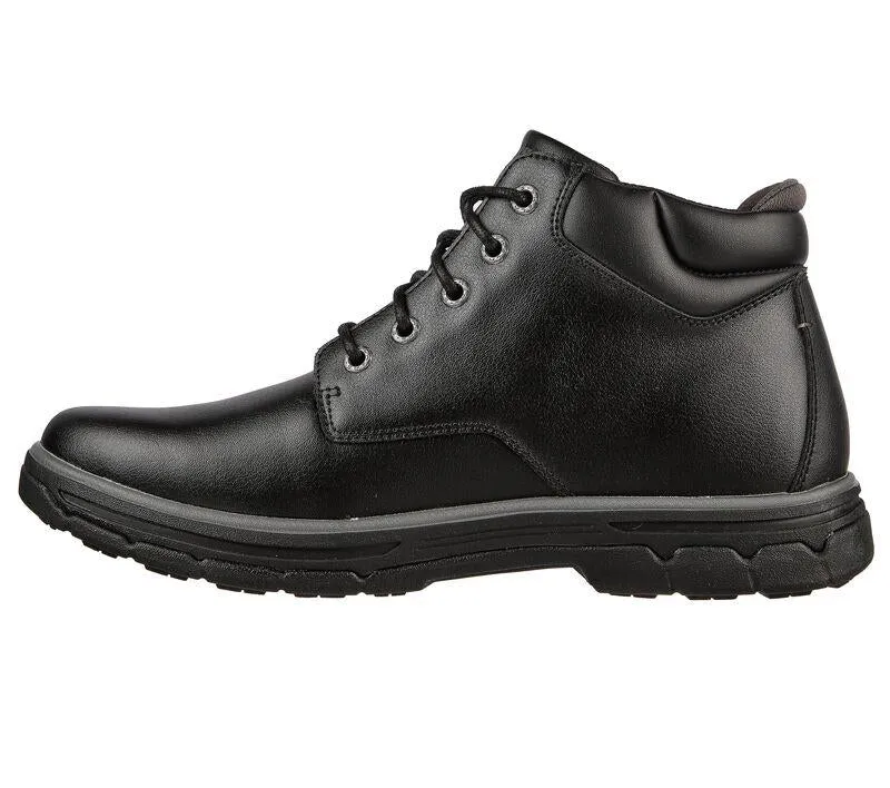 Men's Wide Fit Skechers 204394 Segment 2.0 Brogden Boots - Black sold by Wide Fit Shoes product image thumbnail 4