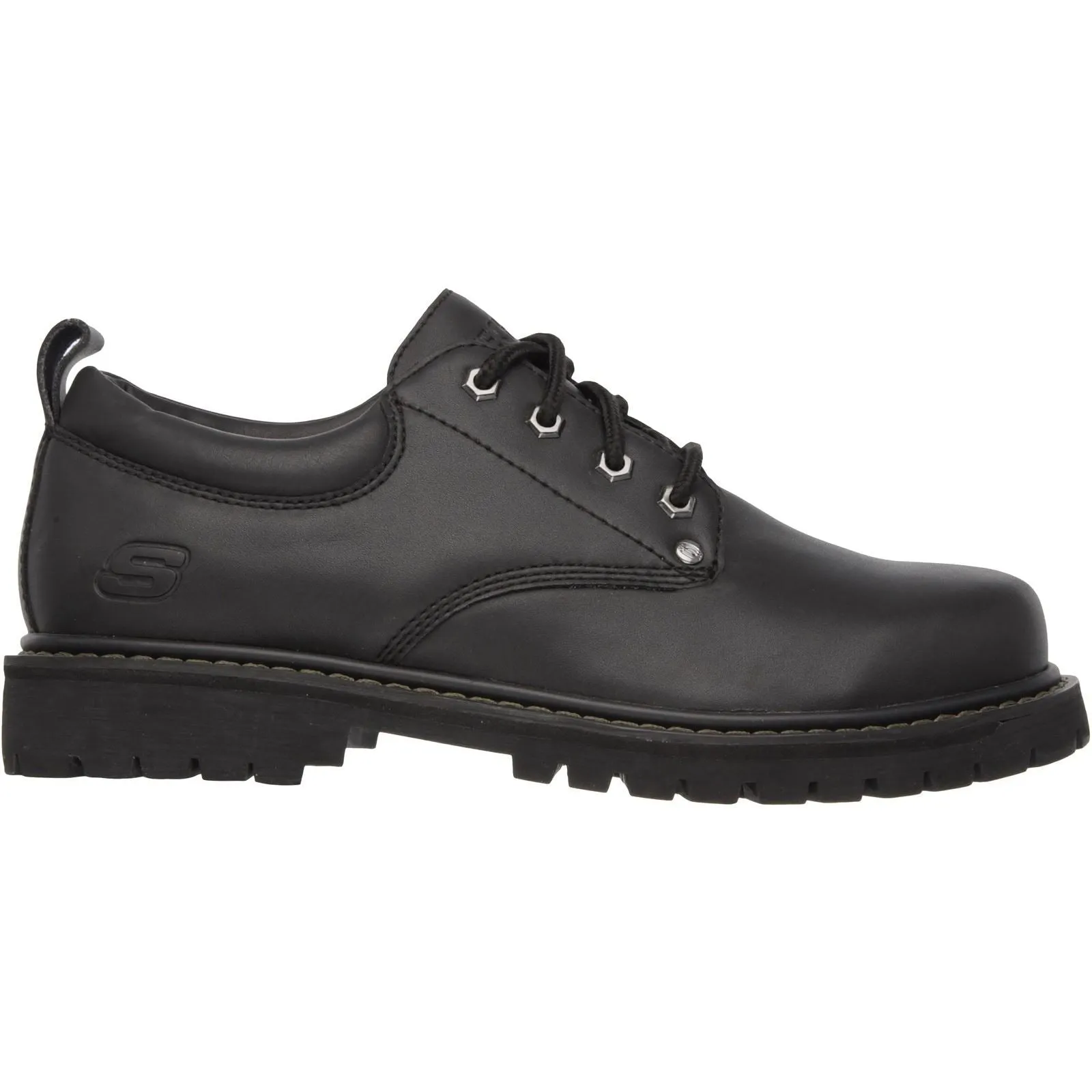 Men's Wide Fit Skechers 6618 Tom Cats Lace Up Shoes - Black sold by Wide Fit Shoes product image thumbnail 2