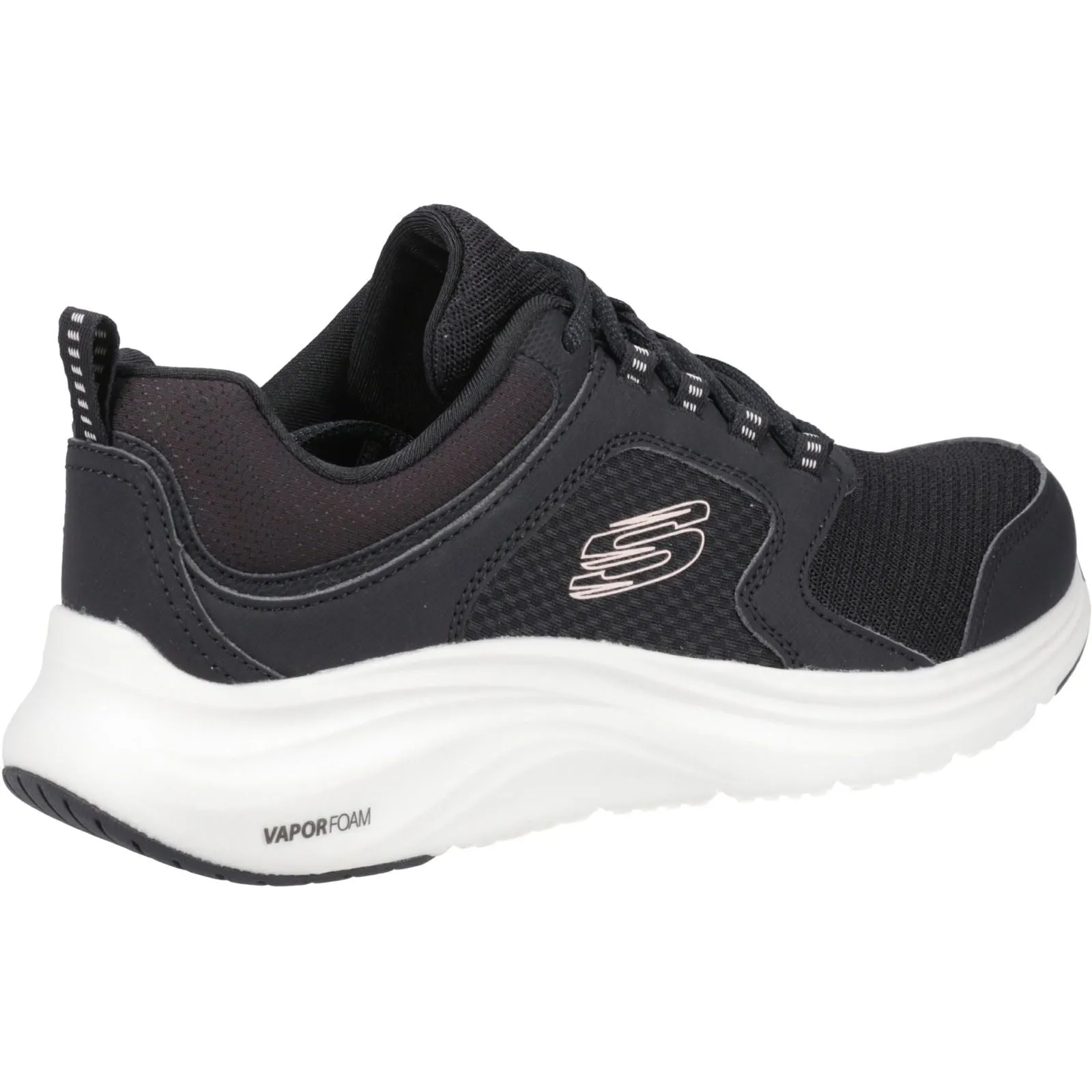 Women's Wide Fit Skechers 150023 Vapor Foam Trainers - Black/Pink sold by Wide Fit Shoes product image thumbnail 4