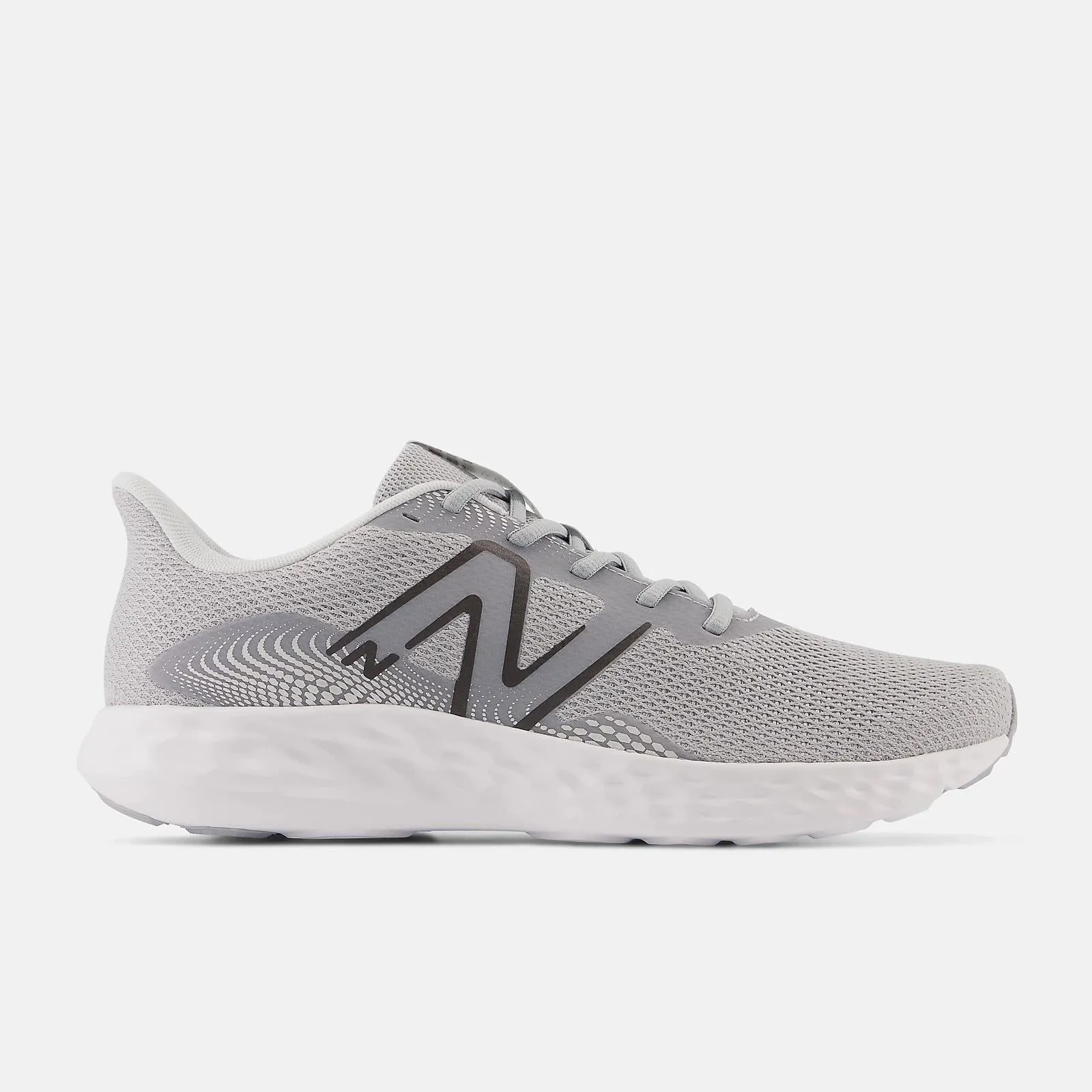 Women's Wide Fit New Balance M411LG3 Walking and Running Trainers - Grey/White sold by Wide Fit Shoes product image thumbnail 2