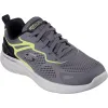 Men's Wide Fit Skechers 232674 2.0 - Andal Trainers - Charcoal/Lime sold by Wide Fit Shoes