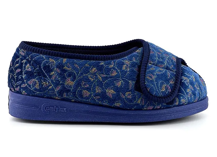 Womens Wide Fit Comfylux Helen Slippers sold by Wide Fit Shoes product image thumbnail 2