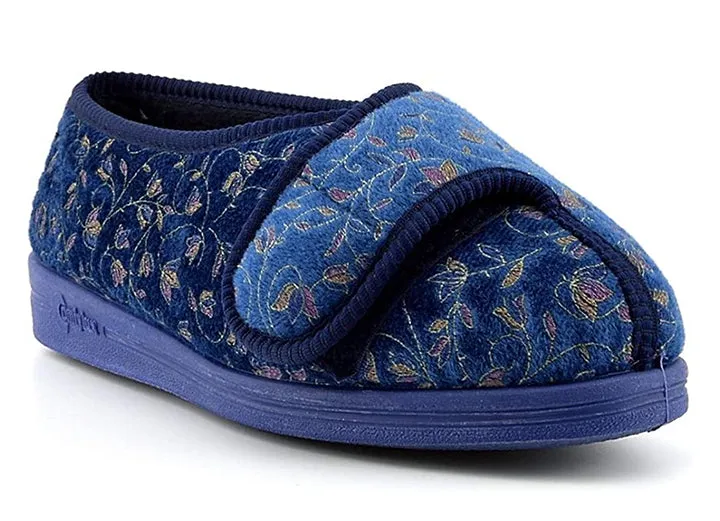 Womens Wide Fit Comfylux Helen Slippers sold by Wide Fit Shoes product image thumbnail 4