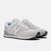 Men's Wide Fit New Balance ML574EVW Running Trainers - Exclusive - Nimbus Cloud/White ENCAP sold by Wide Fit Shoes