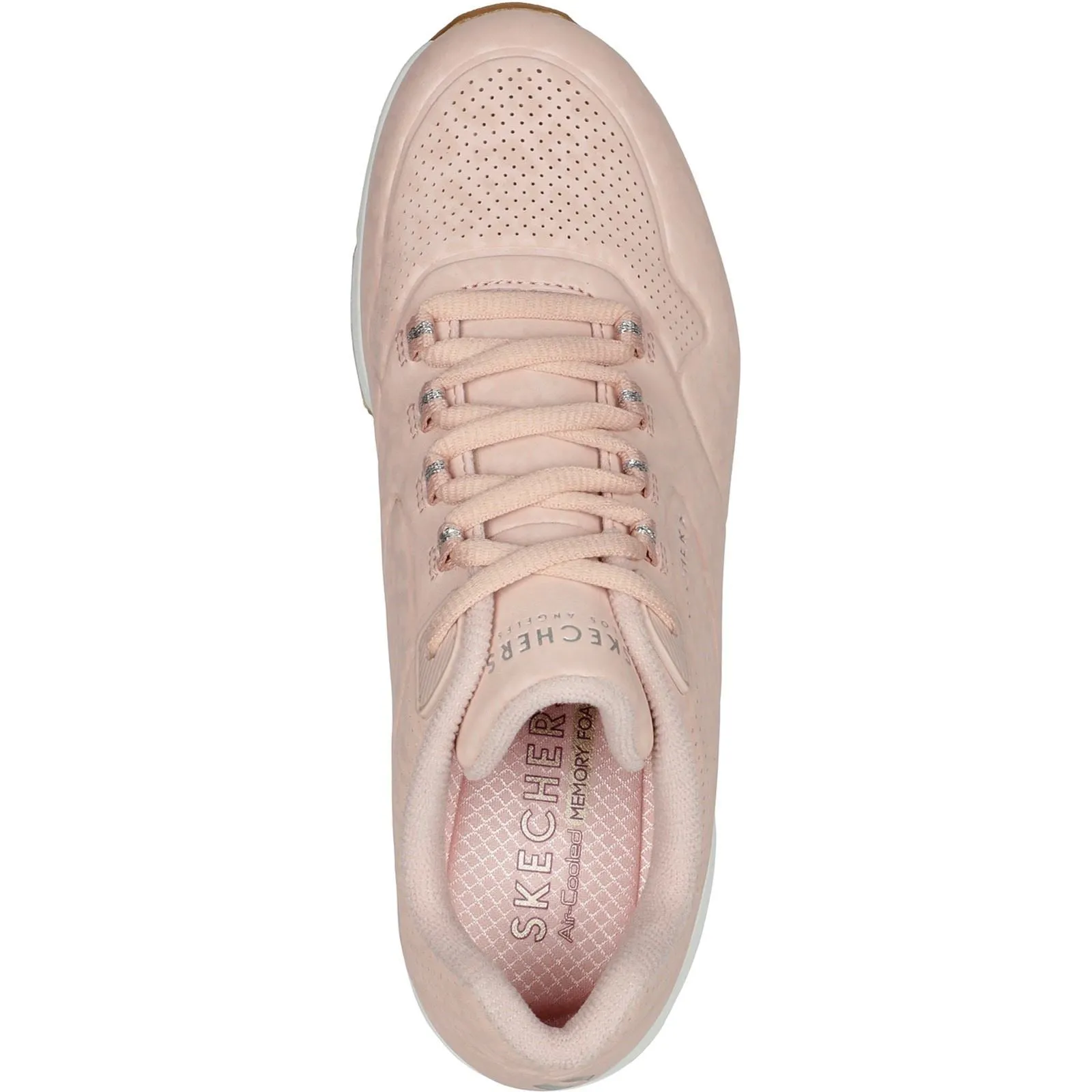 Women's Wide Fit Skechers 155642 Uno 2 In Kat Neato Trainers - Blush sold by Wide Fit Shoes product image thumbnail 5
