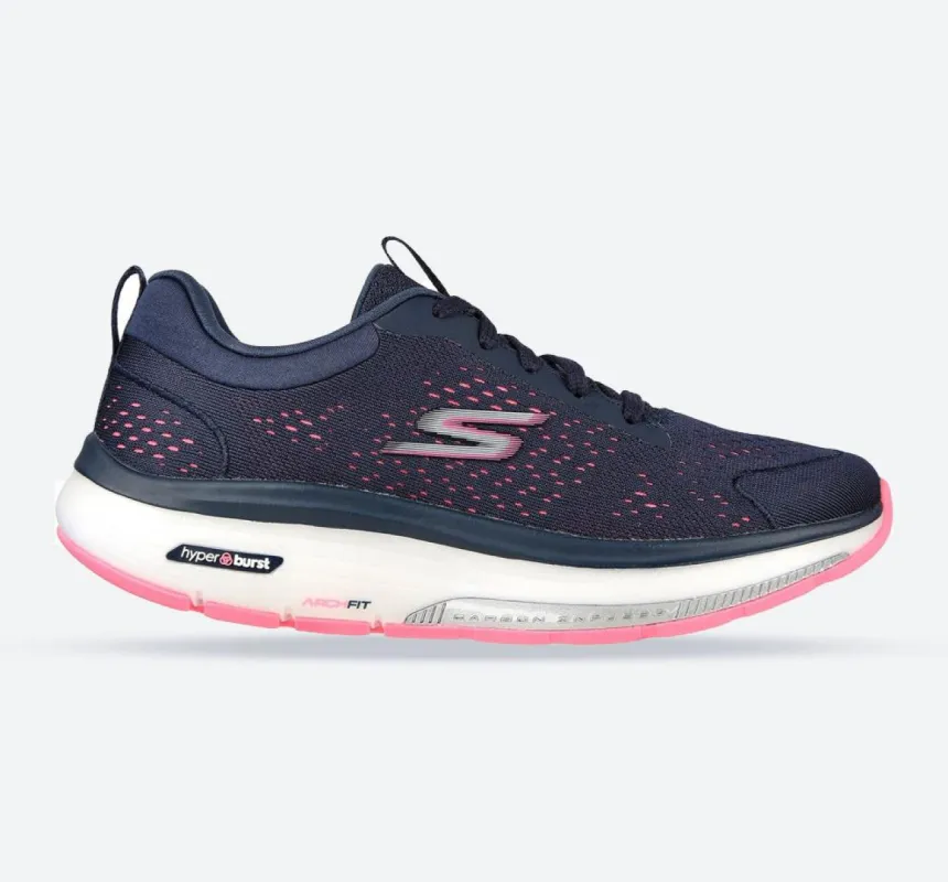 Women's Wide Fit Skechers 124933 Go Walk Workout Walker Trainers sold by Wide Fit Shoes