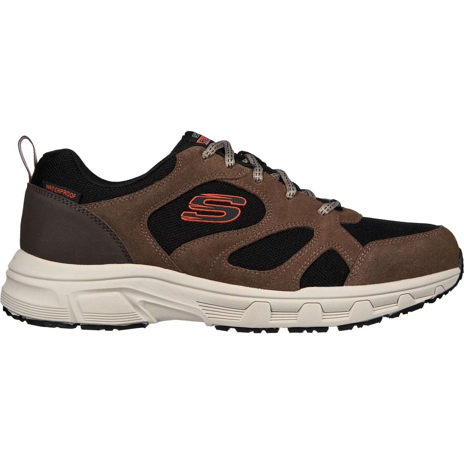 Men's Wide Fit Skechers 237348 Oak Canyon Sunfair Trekking Low Cut Trainers - Brown/Black sold by Wide Fit Shoes product image thumbnail 2