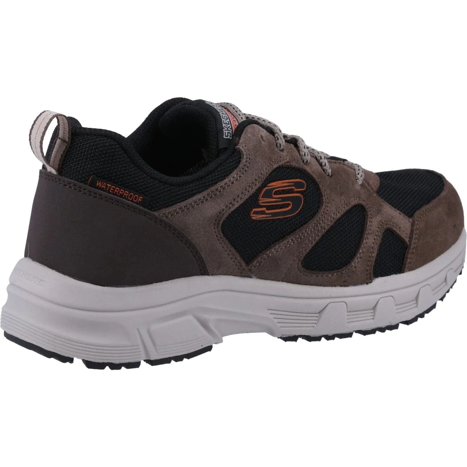 Men's Wide Fit Skechers 237348 Oak Canyon Sunfair Trekking Low Cut Trainers - Brown/Black sold by Wide Fit Shoes product image thumbnail 4